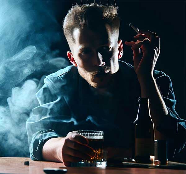 長期抽煙喝酒容易導致心臟疾病