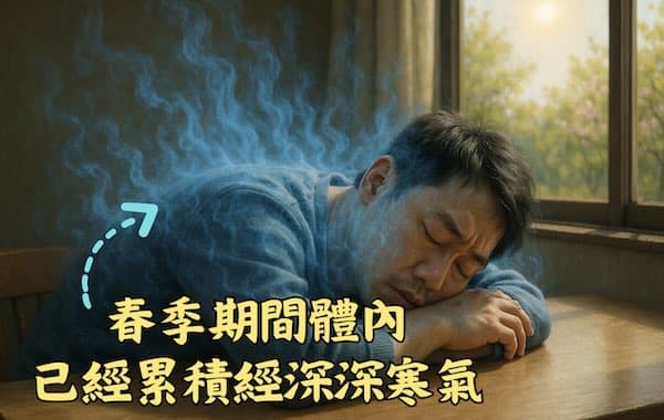 許多人在春季期間,體內已經累積深深的寒氣