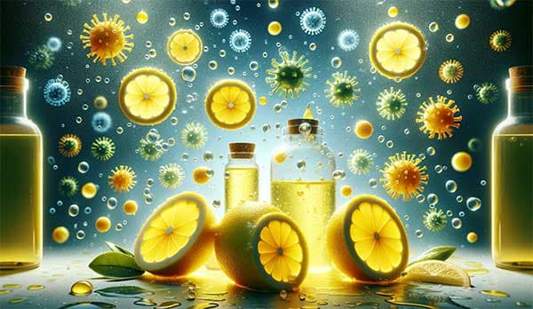 檸檬與醋都具備殺菌效果