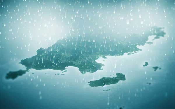 居住在海島地區終年潮濕