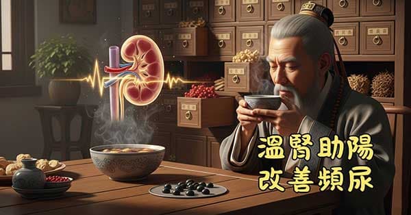 古人發現溫腎助陽可以改善頻尿現象