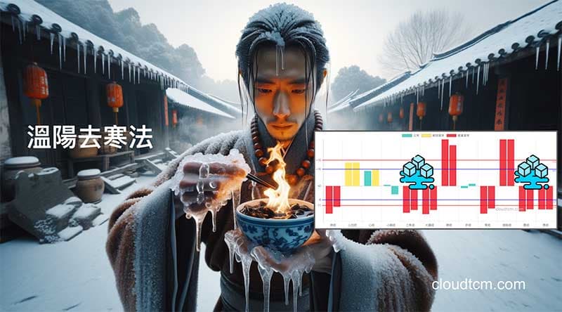 溫陽去寒法,運用在寒性陽虛經絡現象