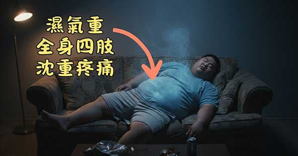 體內濕氣重的人經常全身四肢沈重且疼痛