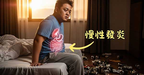 現代人長期處於體內慢性發炎狀態