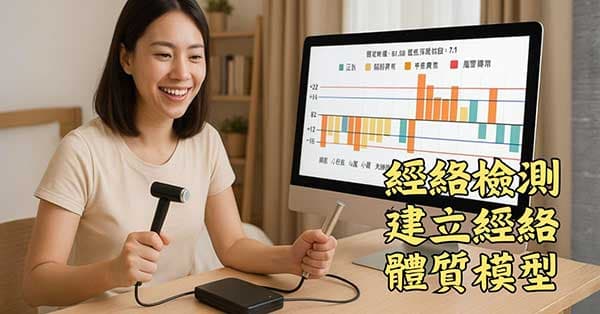 運用經絡檢測,建立屬於自己的經絡體質模型