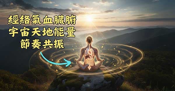 人體經絡氣血與臟腑,與天氣能量共振