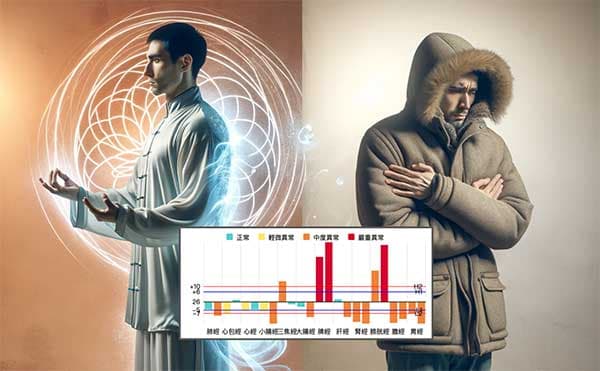 不少練習氣功的人,平時都是寒性陽虛經絡體質