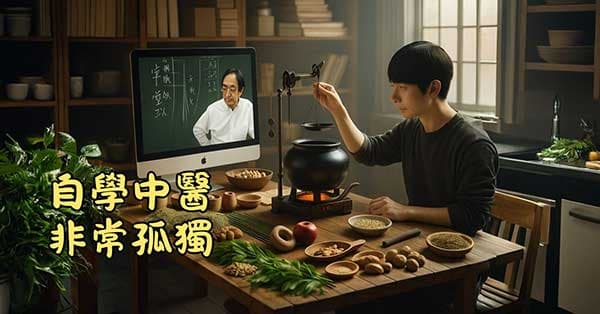 自學中醫的過程其實非常孤獨