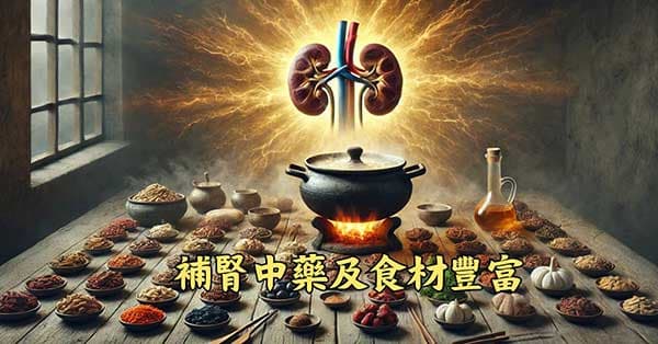 補腎的中藥及食療食材非常豐富