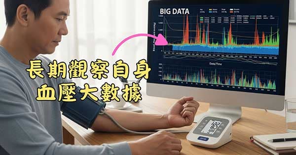 每個人都要從大數據的角度來觀察自己的血壓