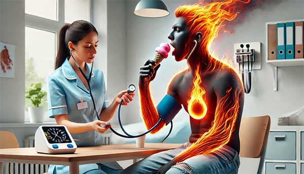 鐵三角經絡體質的人,通常體內的火氣都很大