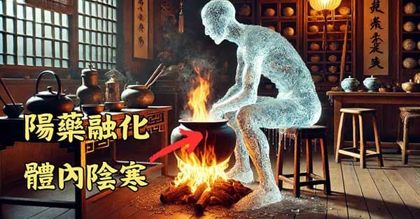 陽性藥物會融化體內的陰寒大冰塊