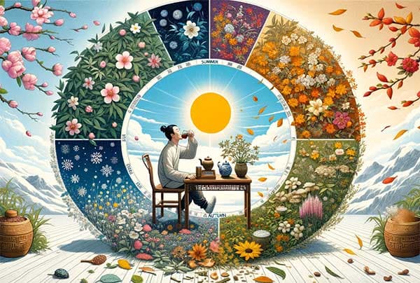 養生必須依照四季差異變化
