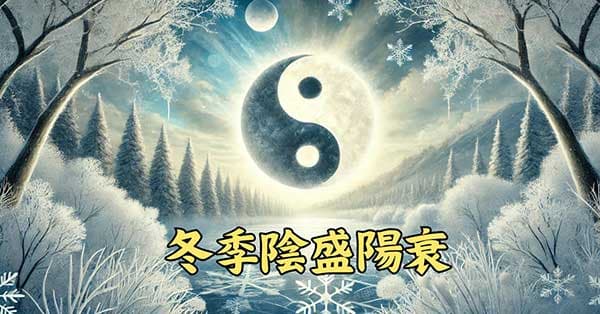 冬季是陰盛陽衰的季節