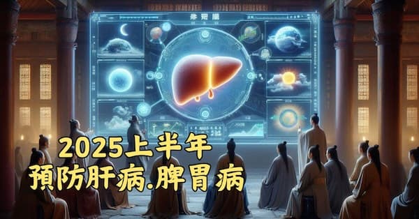 2025年上半年,要預防肝病、脾胃病