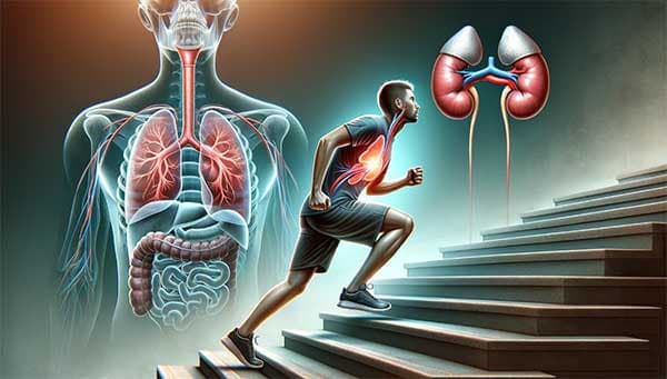中醫認為肺臟與呼吸密切相關，腎為氣之根