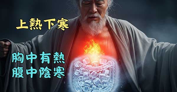 古代中國人發現上熱下寒的狀態