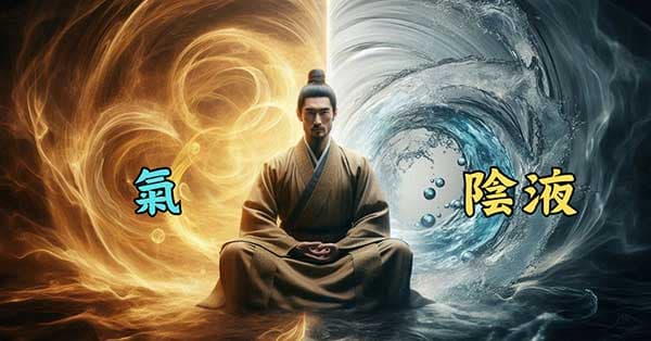 古人發現,體內有氣與陰液現象