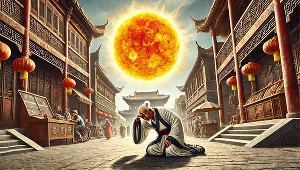 古代中國人觀察到熱中暑現象
