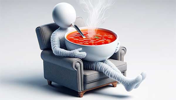 體內寒氣重陽虛的人，平時喜愛喝熱湯熱水