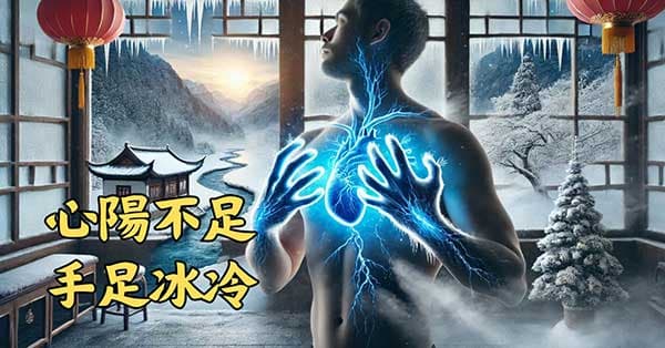 心陽不足的人,容易出現手腳冰冷