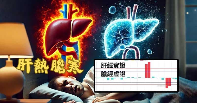 現代人的經絡體質,很容易出現肝經實證、膽經虛證