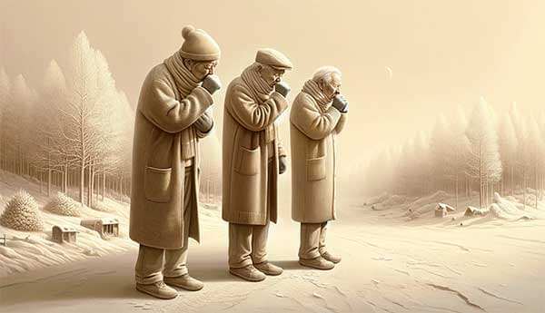 肺陽虛常見於老人,陽氣不足的人身上