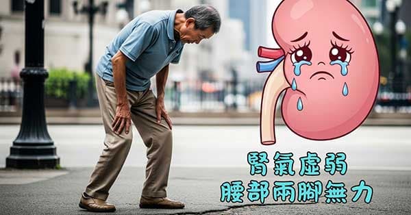 腎氣虛的人容易腰酸腳沒力
