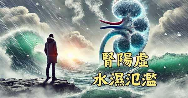 腎陽虛會造成體內水濕氾濫現象