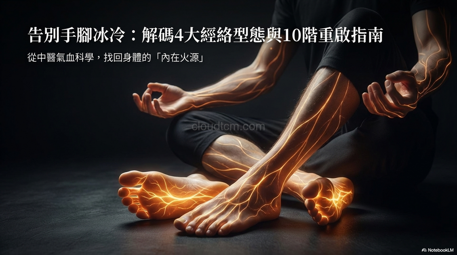 造成腳部發冷的4種經絡型態，10種方法讓腳暖呼呼！