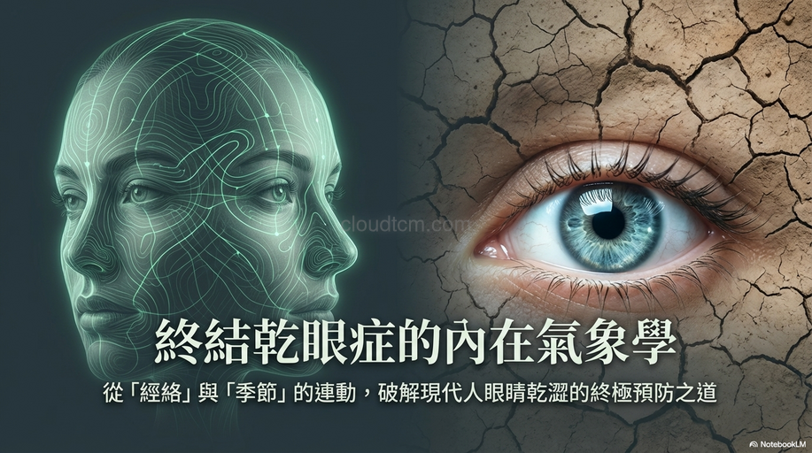 從經絡理解乾眼症與季節的連動關係，找出預防之道！