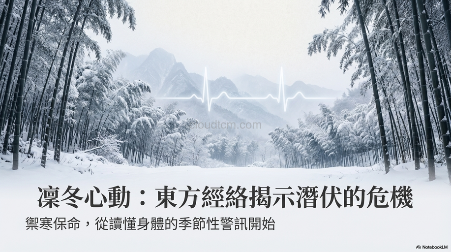 從經絡探討寒冬季節心臟疾病原因,3種預防之道!