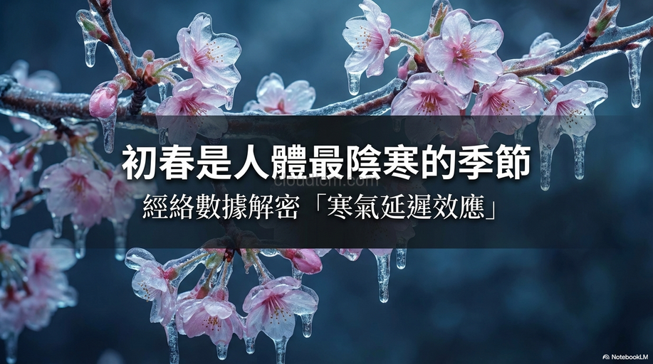 初春是人體最陰寒的季節,經絡數據解密寒氣延遲效應!
