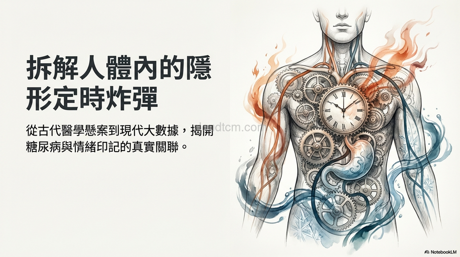 從鐵三角經絡型態，理解糖尿病的預防與治療！