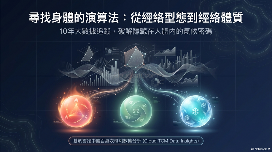 類聚演算法分類經絡型態，如何歸納出經絡體質？