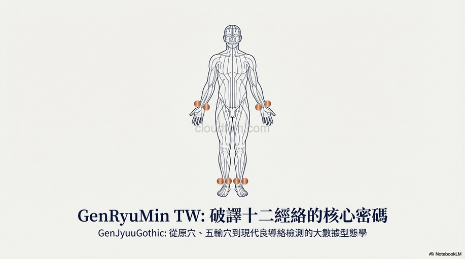 理解12經絡的原穴與五輸穴，良導絡檢測點是什麼穴？