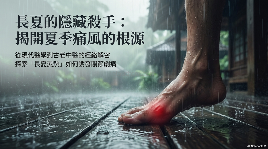 長夏季節誘發痛風，從經絡理解腳痛、大腳趾痛原因！