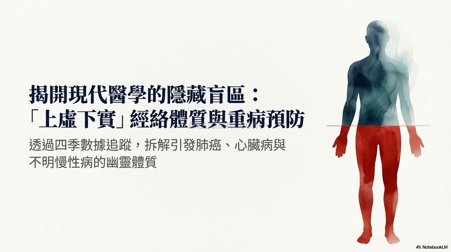 實際觀察「上虛下實」經絡體質四季變化與疾病預防！