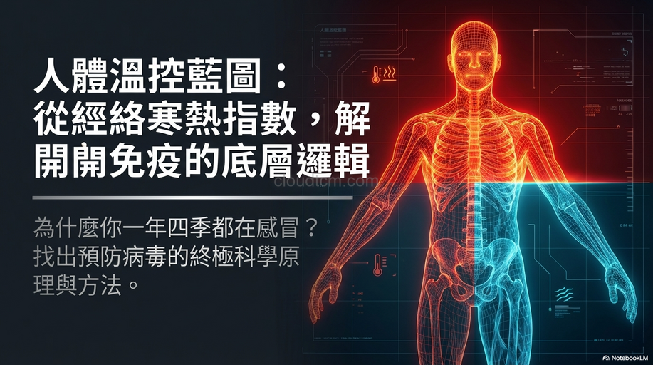 從經絡寒熱指數，找出預防感冒提升免疫力原理與方法！