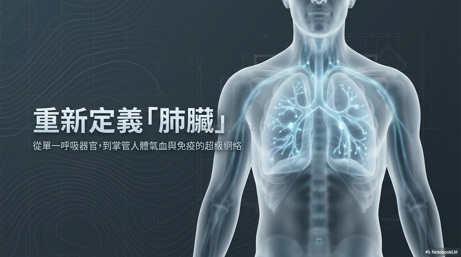 從肺經組成的經絡型態，理解中醫的「肺臟」究竟是什麼？