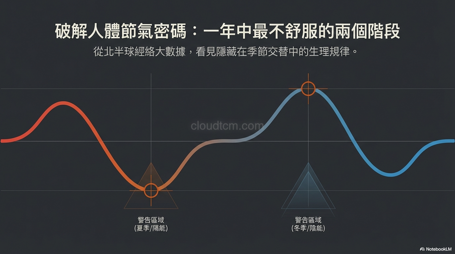 從經絡數據，找出一年中身體最不舒服的2個階段！
