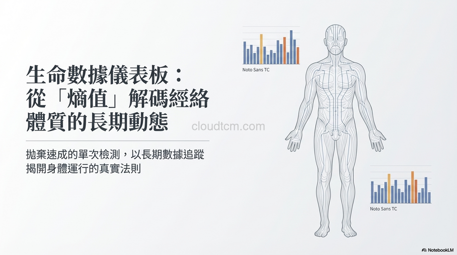 從熵值理解「經絡體質」的變化程度，發掘身體的秘密！