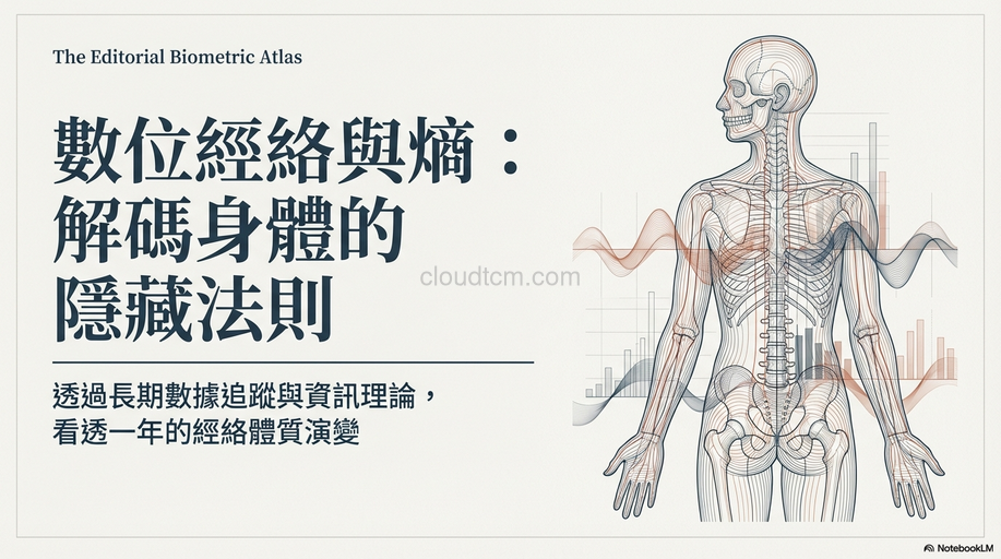 從熵值理解「經絡體質」的變化程度，發掘身體的秘密！