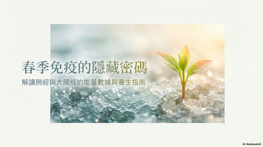 肺經與大腸經能量的3種特殊性，每年春季能量最弱！