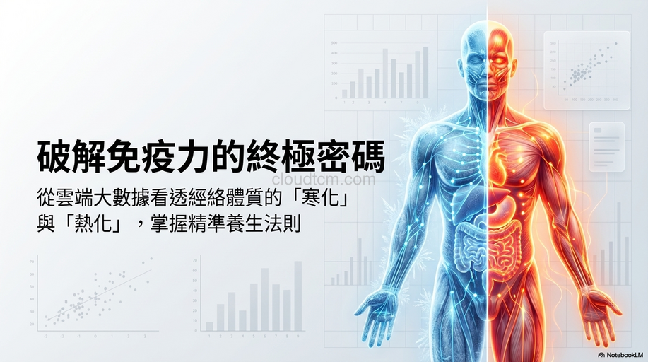 經絡體質熱化寒化降低免疫力,破解疾病終極密碼!