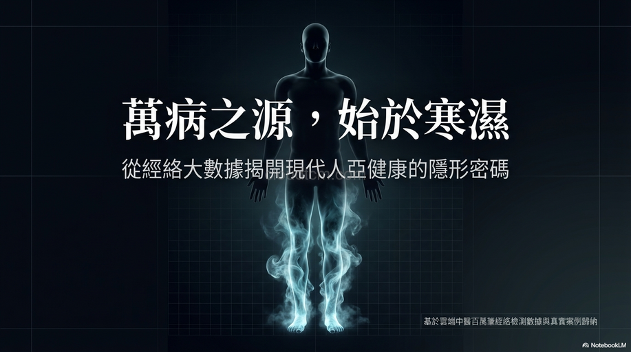 從經絡觀察「寒濕」對身體健康的影響，每個人都可以驗證！