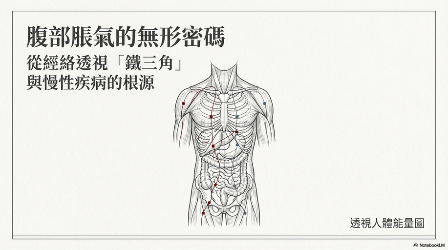 胃腸肚子嚴重脹氣是怎麼回事？從經絡找出原因！