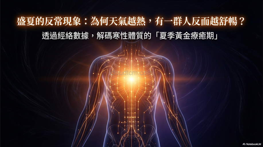寒性陽虛經絡體質夏季為何身心舒暢?經絡告訴你原因!