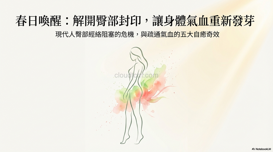 現代人臀部經絡阻塞,疏通可改善5類疼痛與疾病!