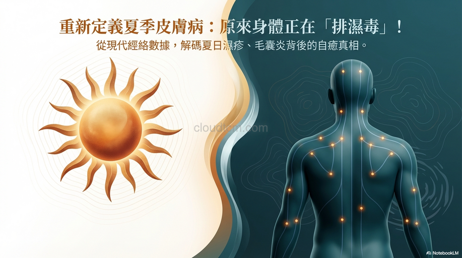 從經絡觀點看夏季濕疹，原來身體正在「排濕毒」！